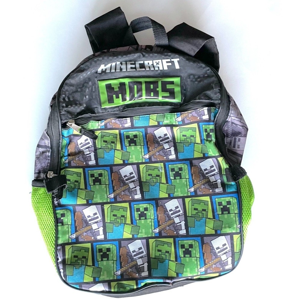 Minecraft Backpack MOBS School Bag